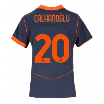 Billige Fotballdrakt Inter Milan Hakan Calhanoglu #20 Replika Tredjedrakt Dame 2025-26 Kortermet